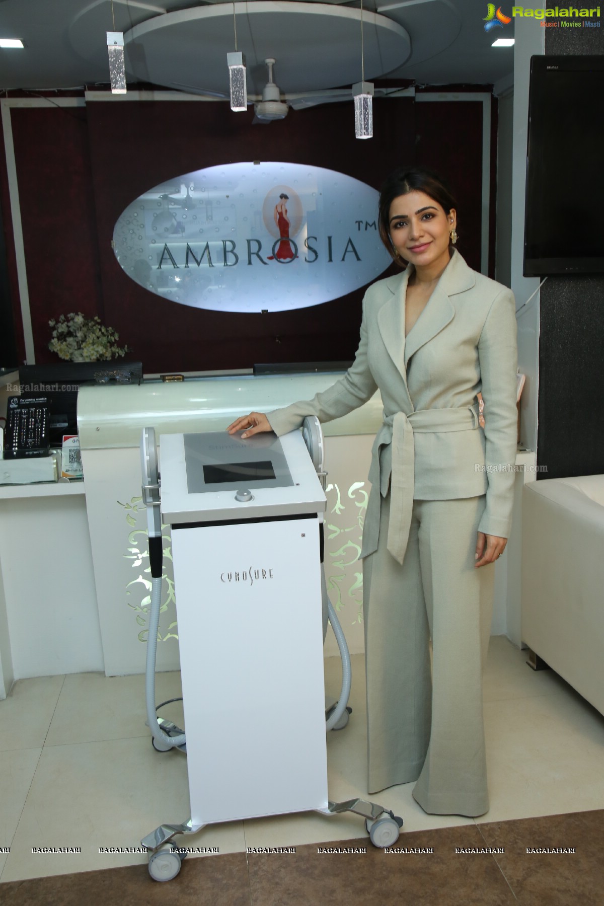 Samantha Launches Stim Sure Technology at Ambrosia Clinic
