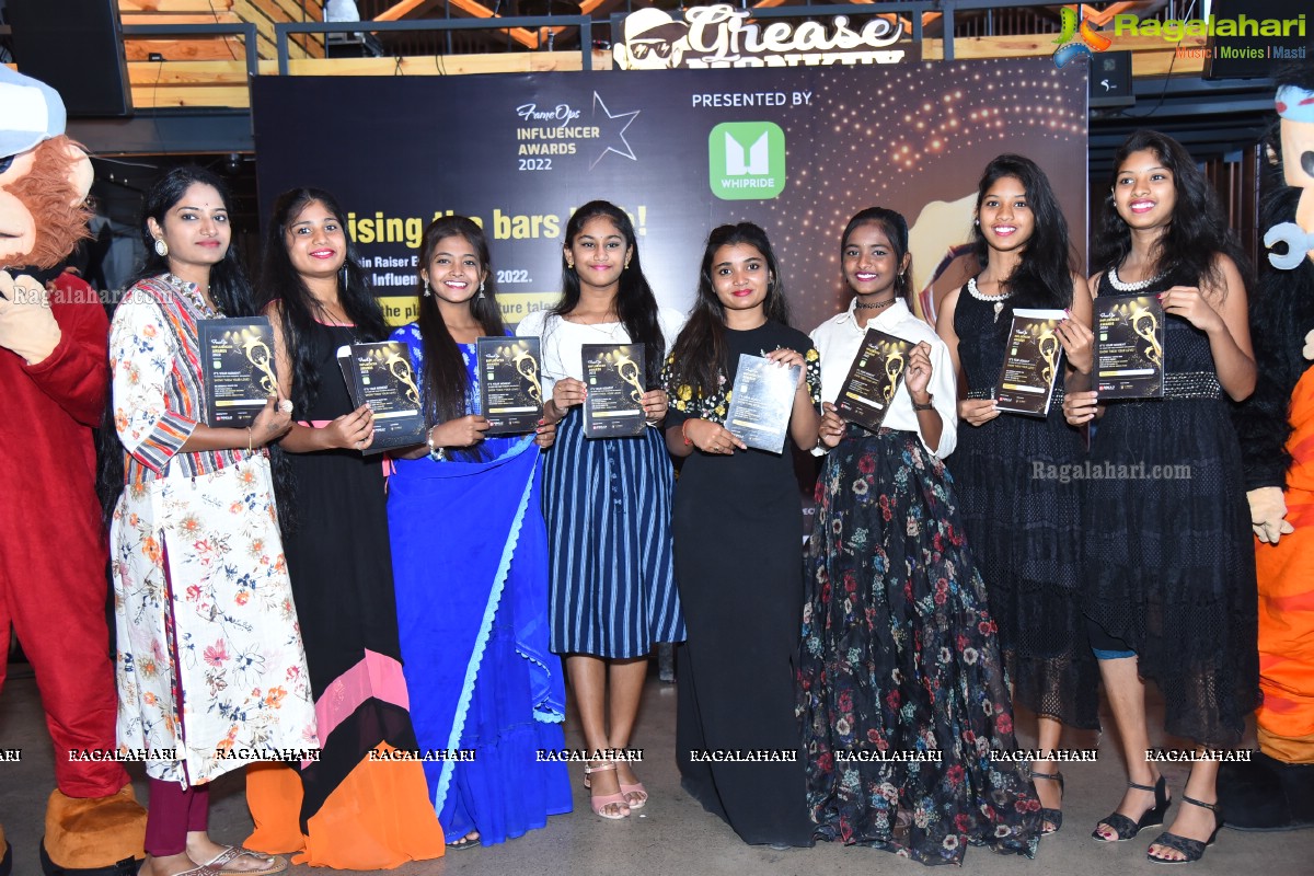 Fameops Influencer Awards 2022 Curtain Raiser Event