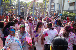 Holi Celebrations 2022 at Aparna Kanopy Tulip