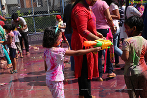 Holi Celebrations 2022 at Aparna Kanopy Tulip