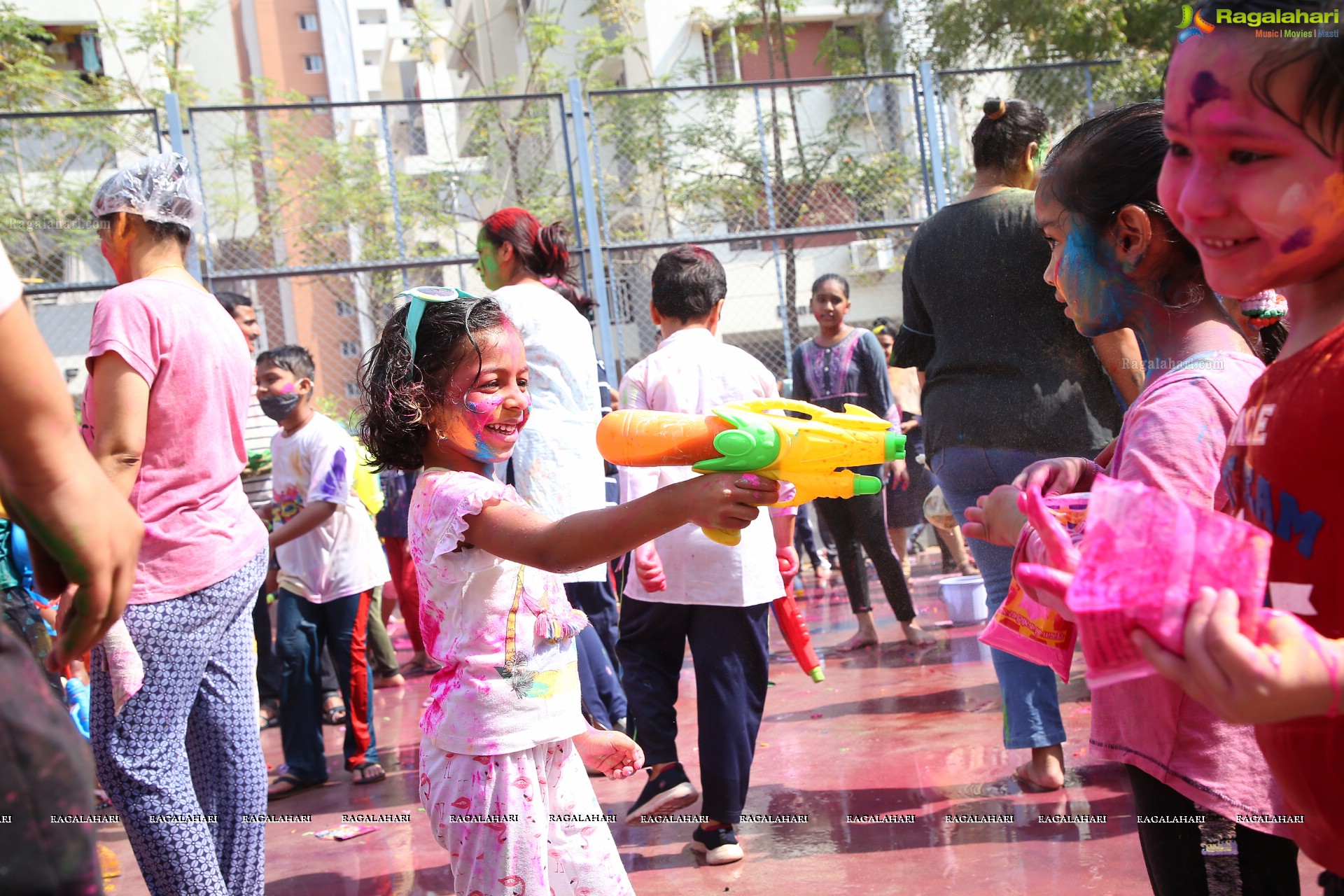 Holi Celebrations 2022 at Aparna Kanopy Tulip, Gundlapochampalli, Hyderabad