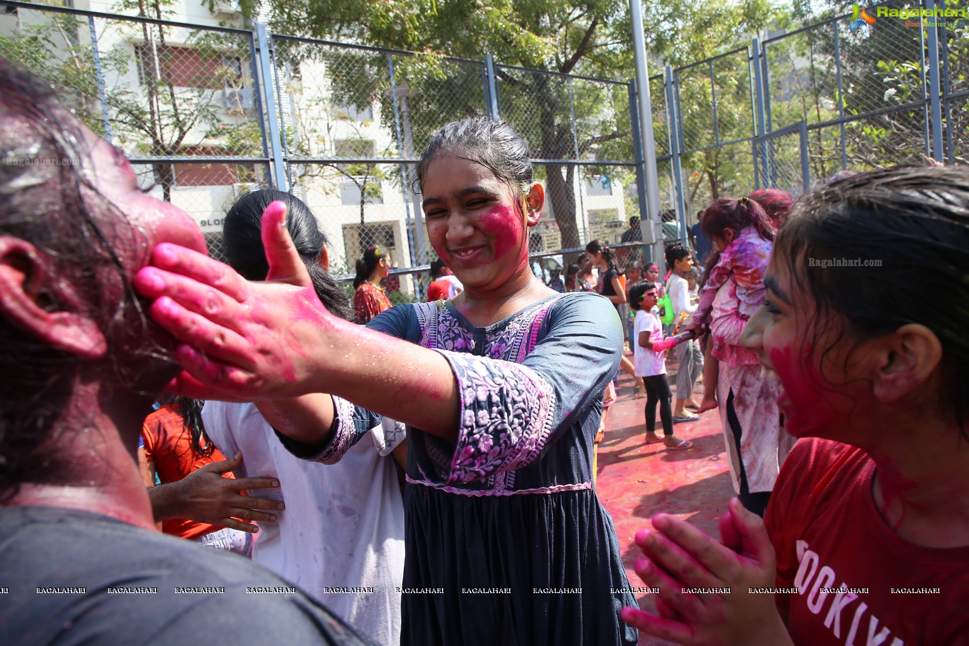 Holi Celebrations 2022 at Aparna Kanopy Tulip, Gundlapochampalli, Hyderabad