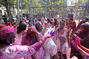 Holi Celebrations 2022 at Aparna Kanopy Tulip