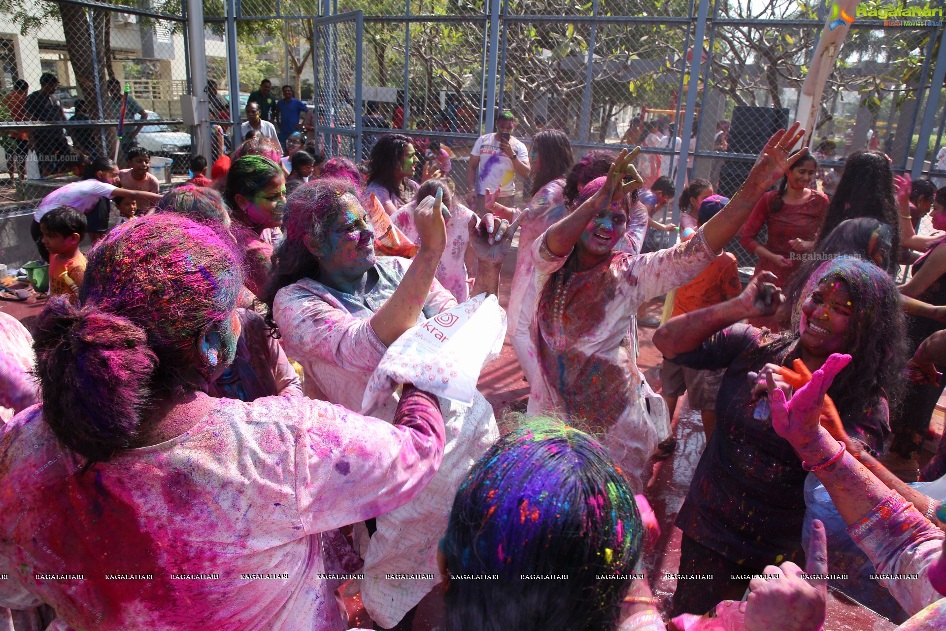 Holi Celebrations 2022 at Aparna Kanopy Tulip, Gundlapochampalli, Hyderabad