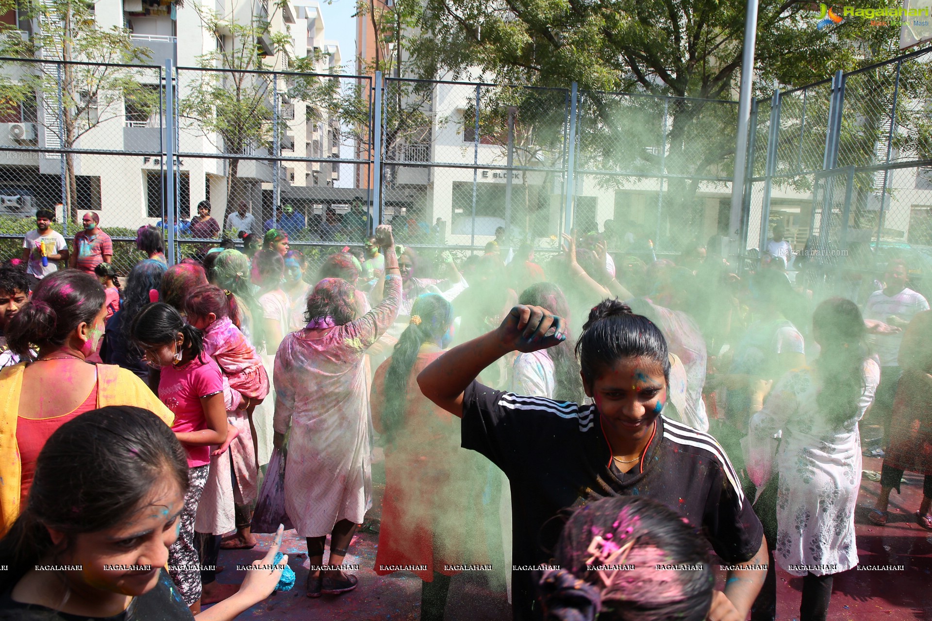 Holi Celebrations 2022 at Aparna Kanopy Tulip, Gundlapochampalli, Hyderabad