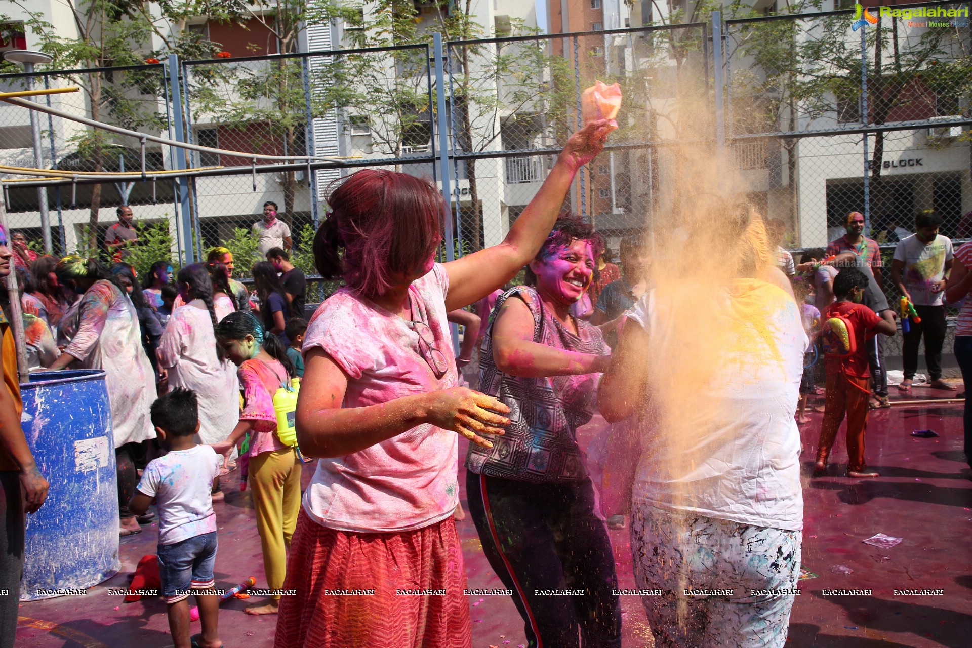 Holi Celebrations 2022 at Aparna Kanopy Tulip, Gundlapochampalli, Hyderabad