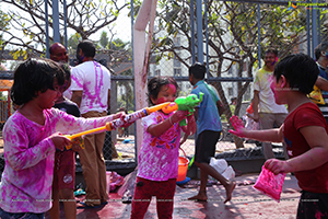 Holi Celebrations 2022 at Aparna Kanopy Tulip