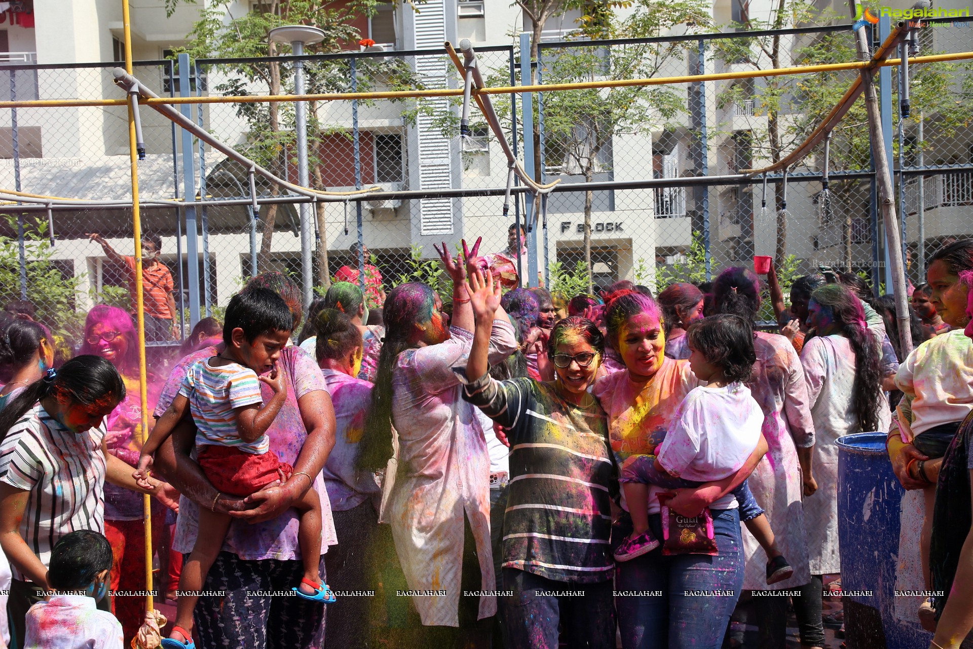 Holi Celebrations 2022 at Aparna Kanopy Tulip, Gundlapochampalli, Hyderabad