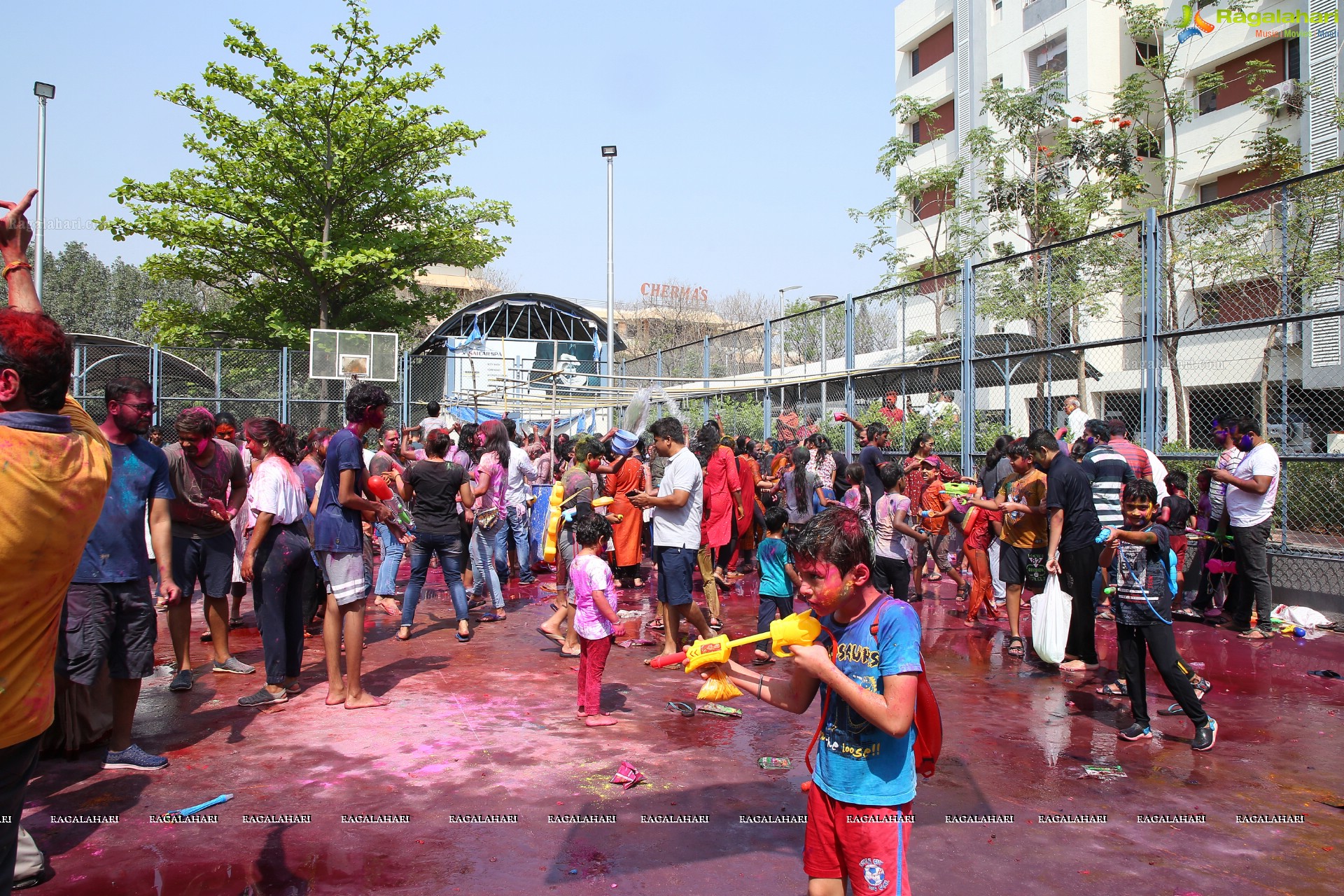 Holi Celebrations 2022 at Aparna Kanopy Tulip, Gundlapochampalli, Hyderabad