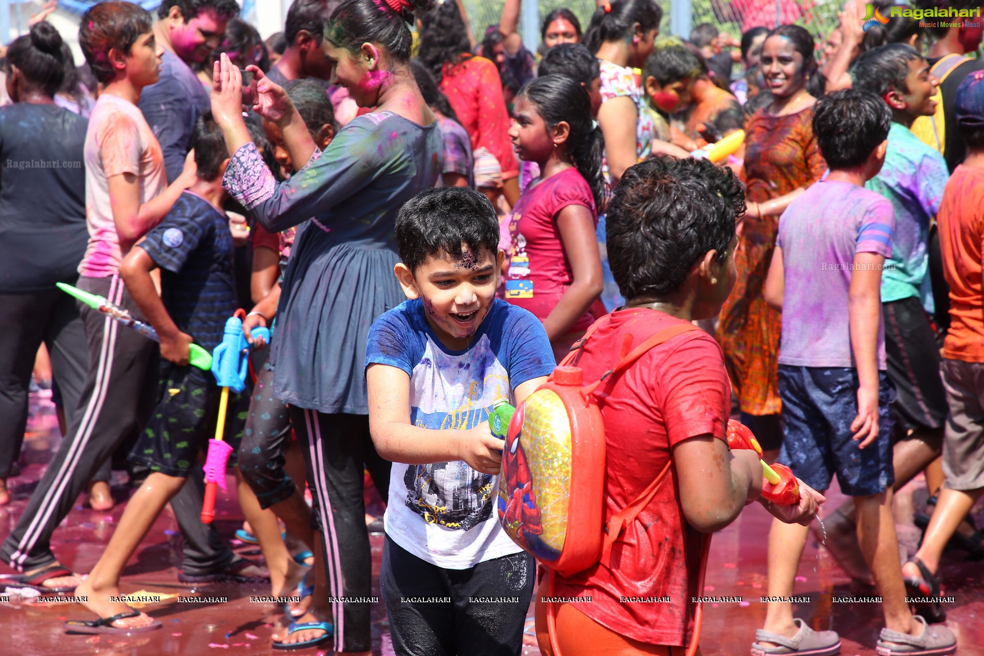 Holi Celebrations 2022 at Aparna Kanopy Tulip, Gundlapochampalli, Hyderabad