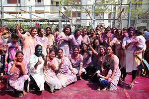 Holi Celebrations 2022 at Aparna Kanopy Tulip