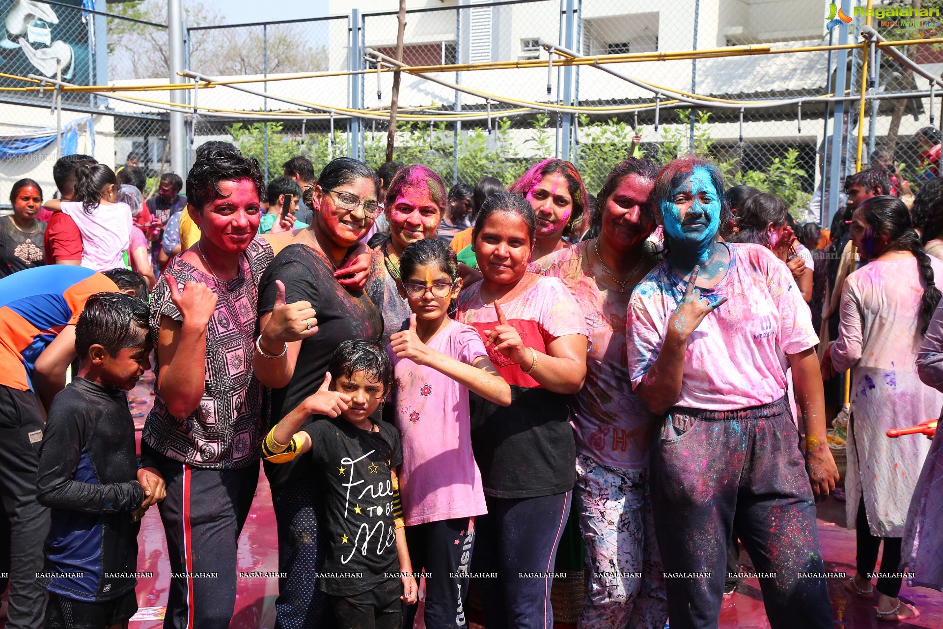 Holi Celebrations 2022 at Aparna Kanopy Tulip, Gundlapochampalli, Hyderabad