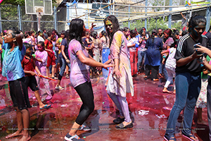 Holi Celebrations 2022 at Aparna Kanopy Tulip