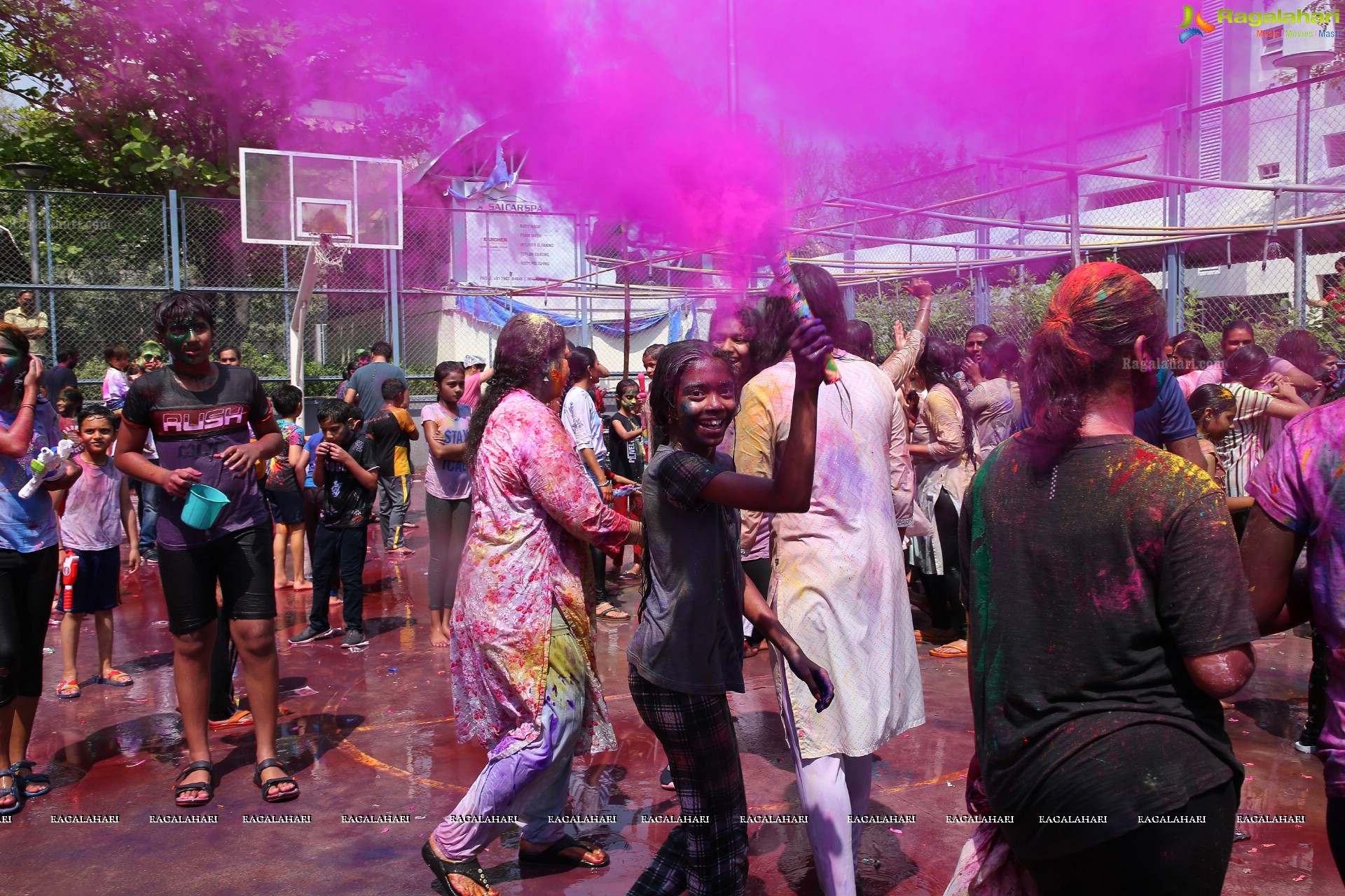 Holi Celebrations 2022 at Aparna Kanopy Tulip, Gundlapochampalli, Hyderabad