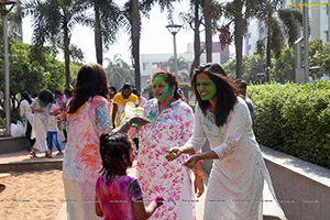 Holi Celebrations 2022 at Aparna Kanopy Tulip