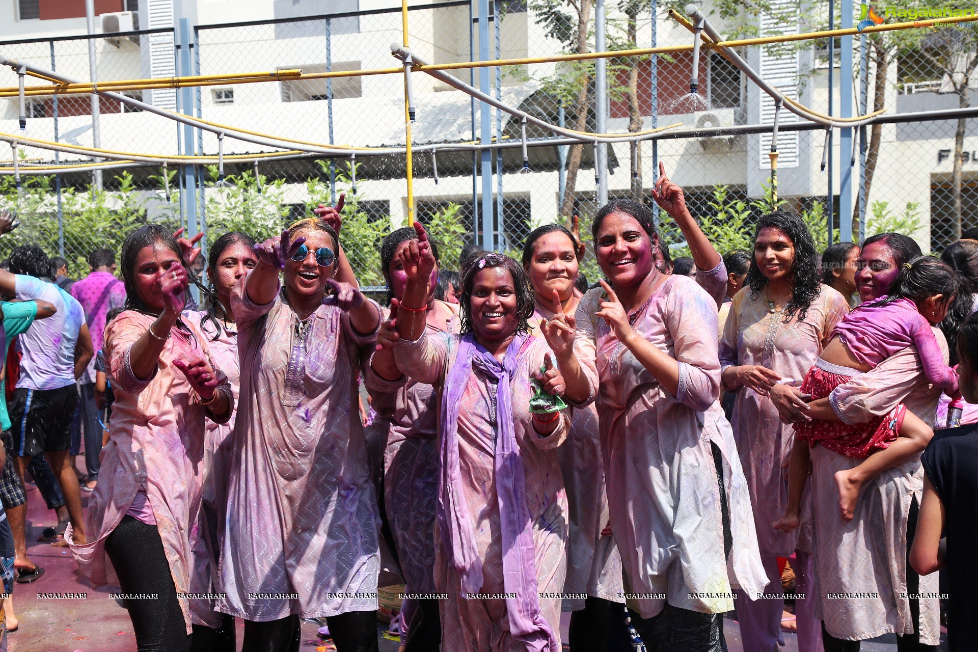 Holi Celebrations 2022 at Aparna Kanopy Tulip, Gundlapochampalli, Hyderabad