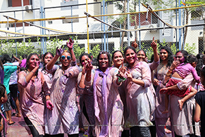 Holi Celebrations 2022 at Aparna Kanopy Tulip