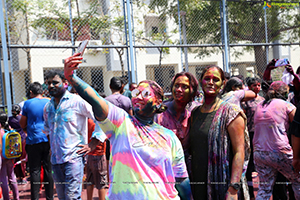 Holi Celebrations 2022 at Aparna Kanopy Tulip