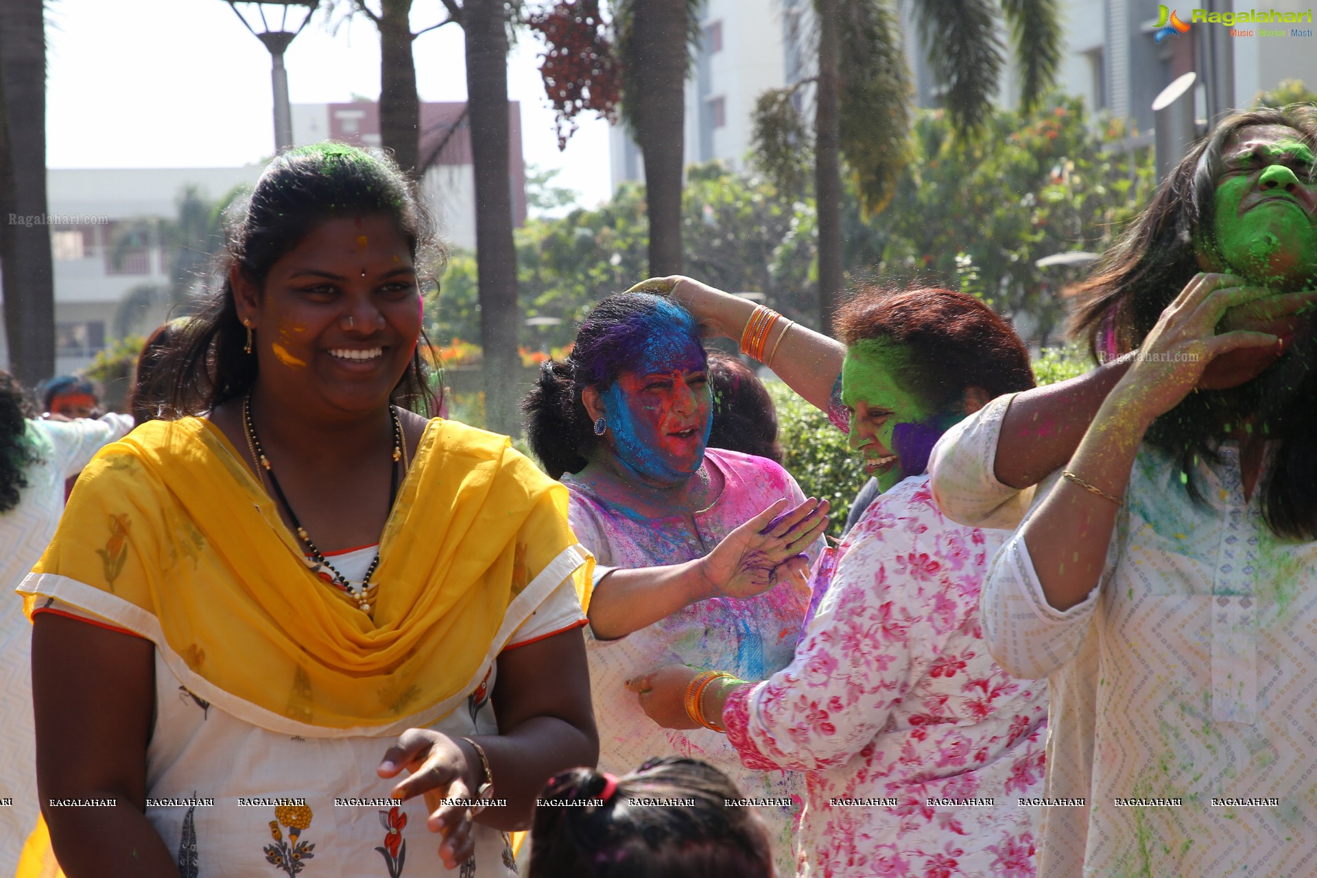 Holi Celebrations 2022 at Aparna Kanopy Tulip, Gundlapochampalli, Hyderabad