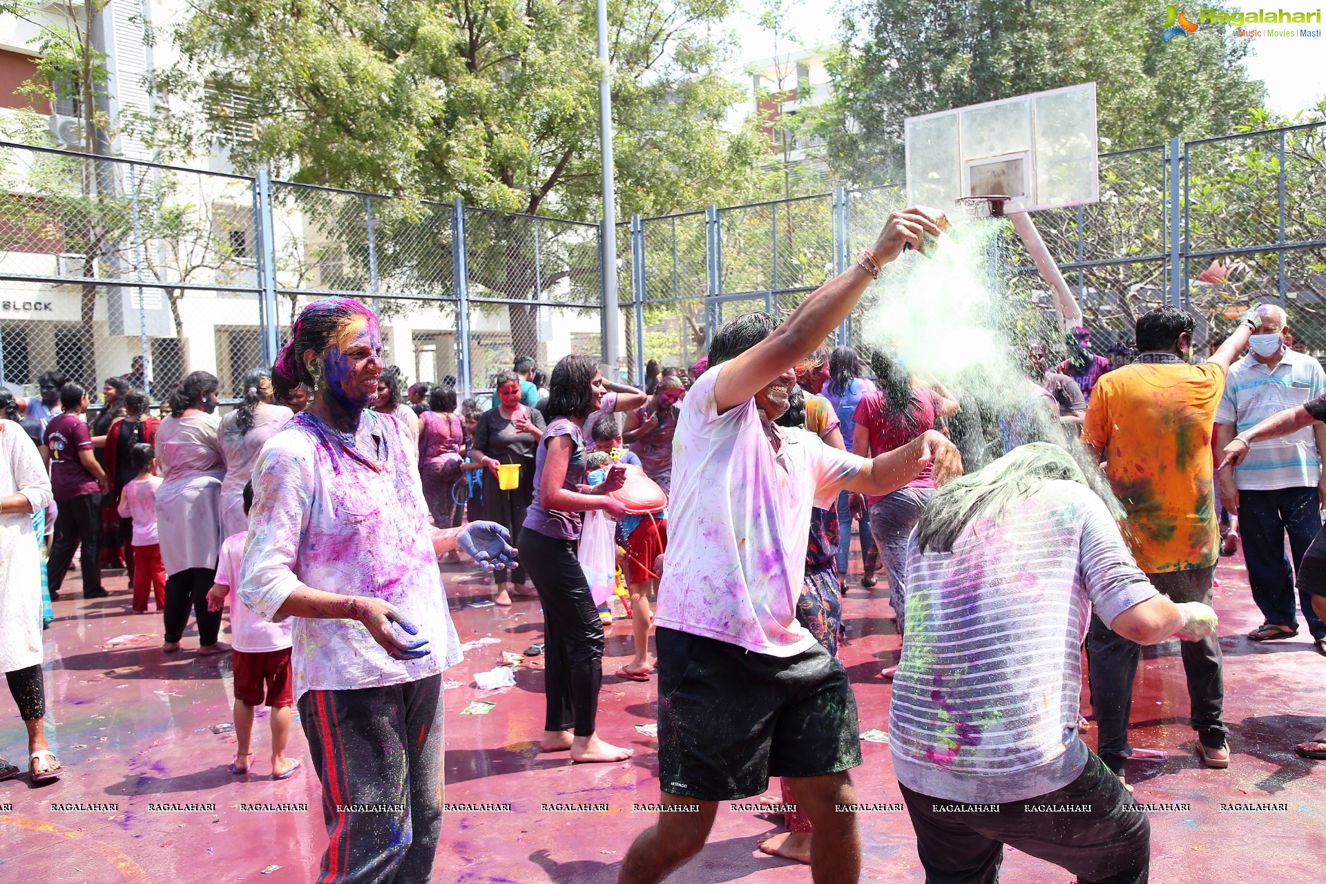 Holi Celebrations 2022 at Aparna Kanopy Tulip, Gundlapochampalli, Hyderabad