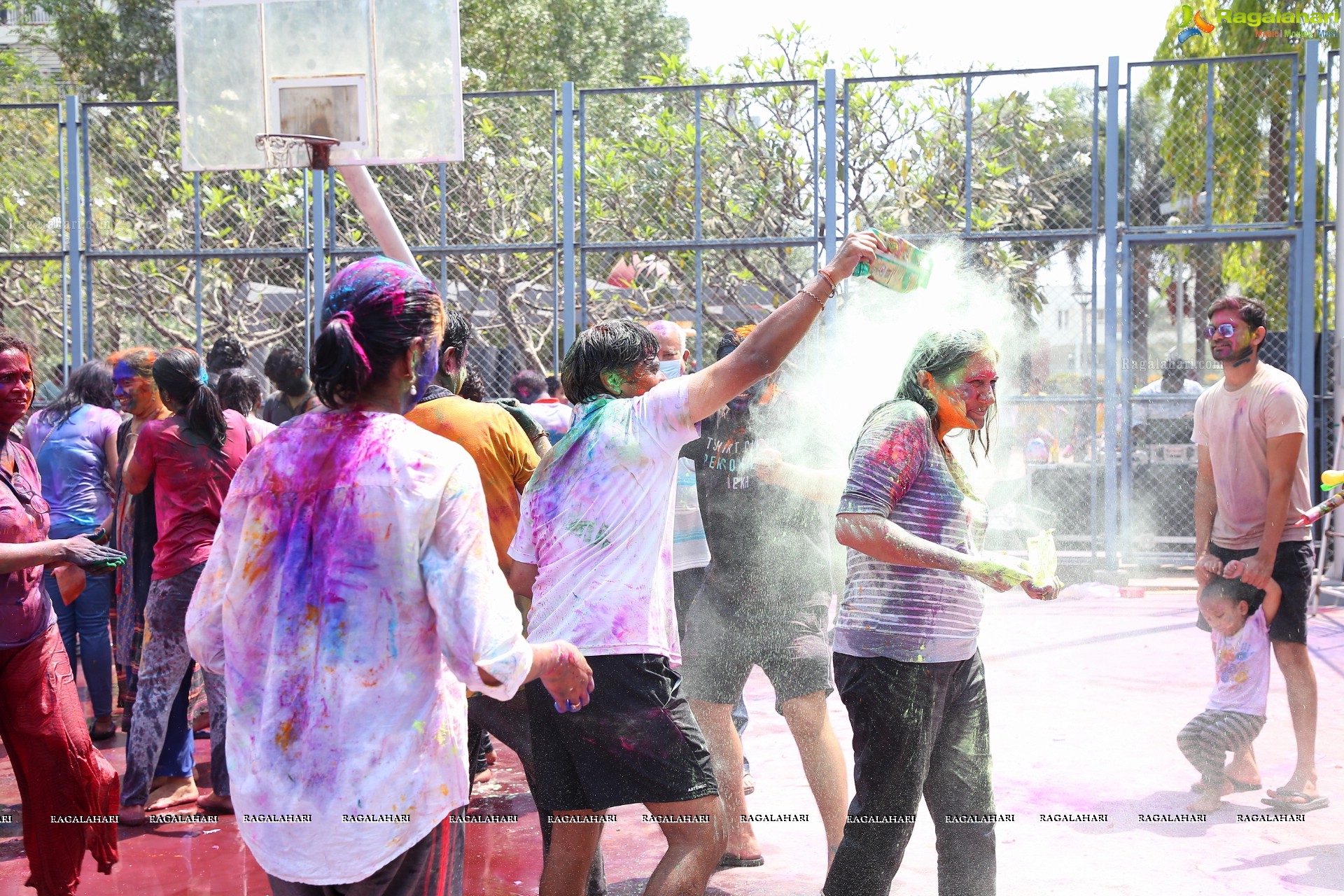 Holi Celebrations 2022 at Aparna Kanopy Tulip, Gundlapochampalli, Hyderabad