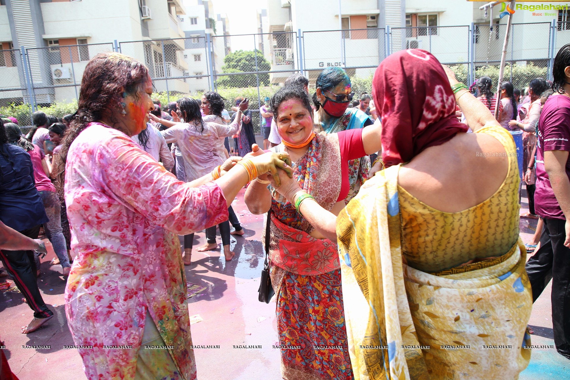 Holi Celebrations 2022 at Aparna Kanopy Tulip, Gundlapochampalli, Hyderabad