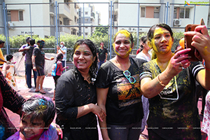 Holi Celebrations 2022 at Aparna Kanopy Tulip