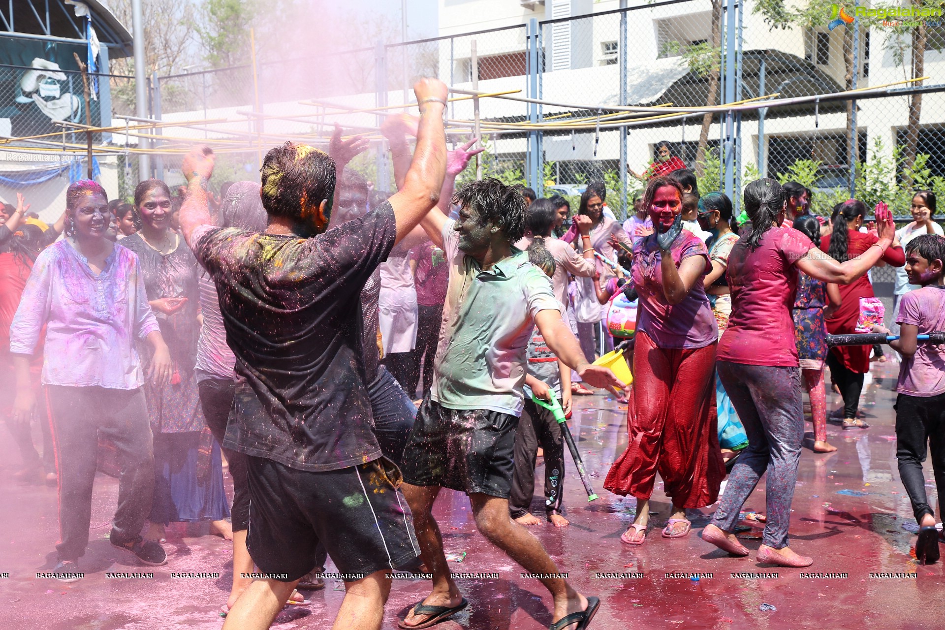 Holi Celebrations 2022 at Aparna Kanopy Tulip, Gundlapochampalli, Hyderabad