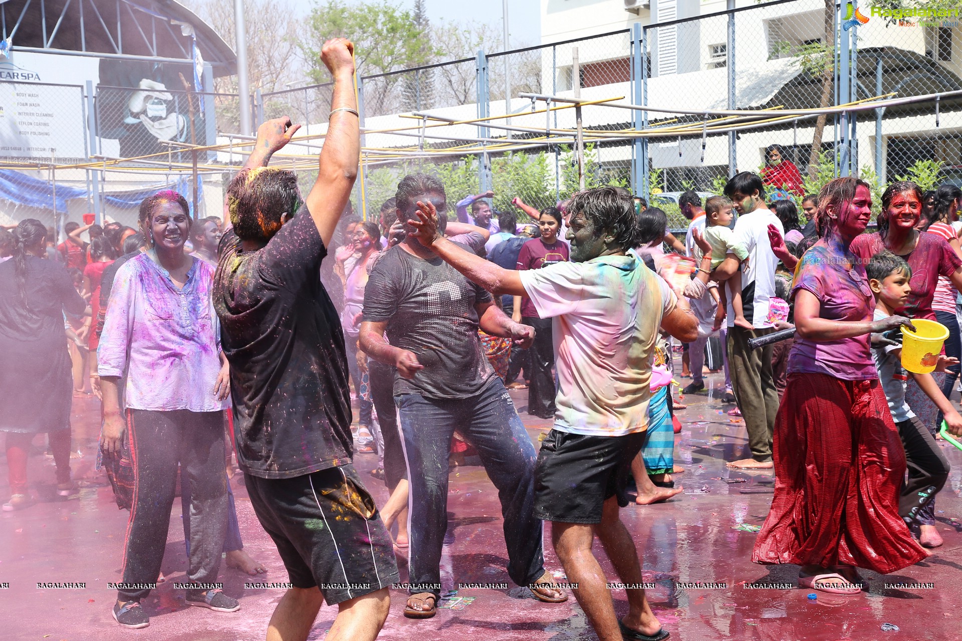 Holi Celebrations 2022 at Aparna Kanopy Tulip, Gundlapochampalli, Hyderabad