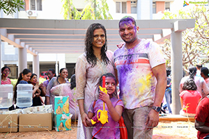 Holi Celebrations 2022 at Aparna Kanopy Tulip