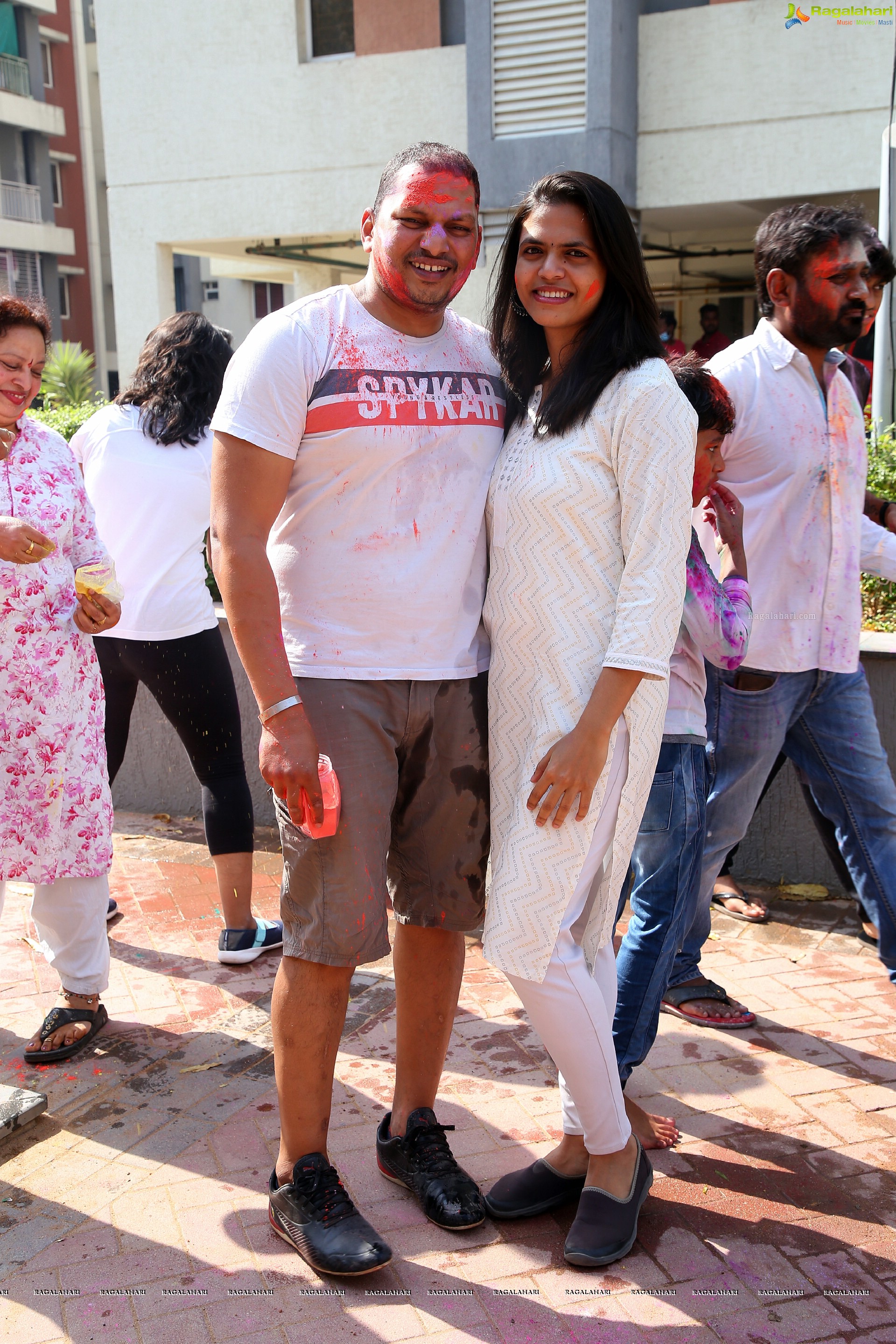 Holi Celebrations 2022 at Aparna Kanopy Tulip, Gundlapochampalli, Hyderabad