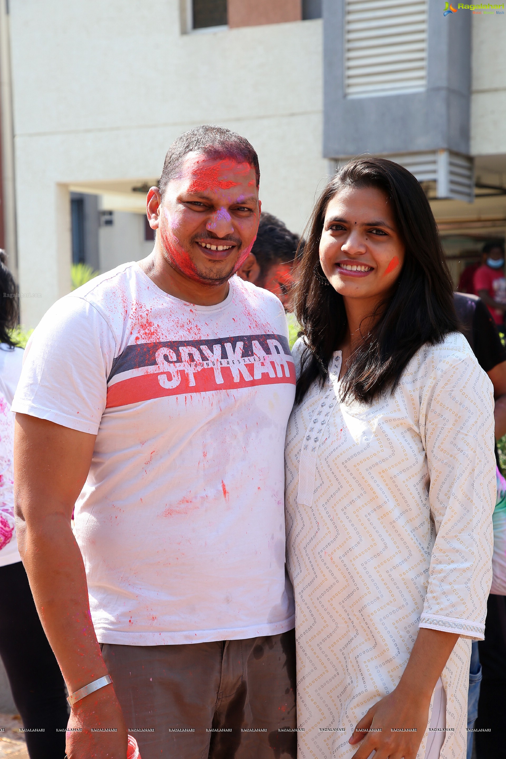 Holi Celebrations 2022 at Aparna Kanopy Tulip, Gundlapochampalli, Hyderabad