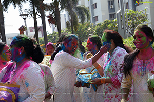 Holi Celebrations 2022 at Aparna Kanopy Tulip