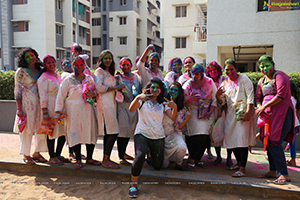 Holi Celebrations 2022 at Aparna Kanopy Tulip