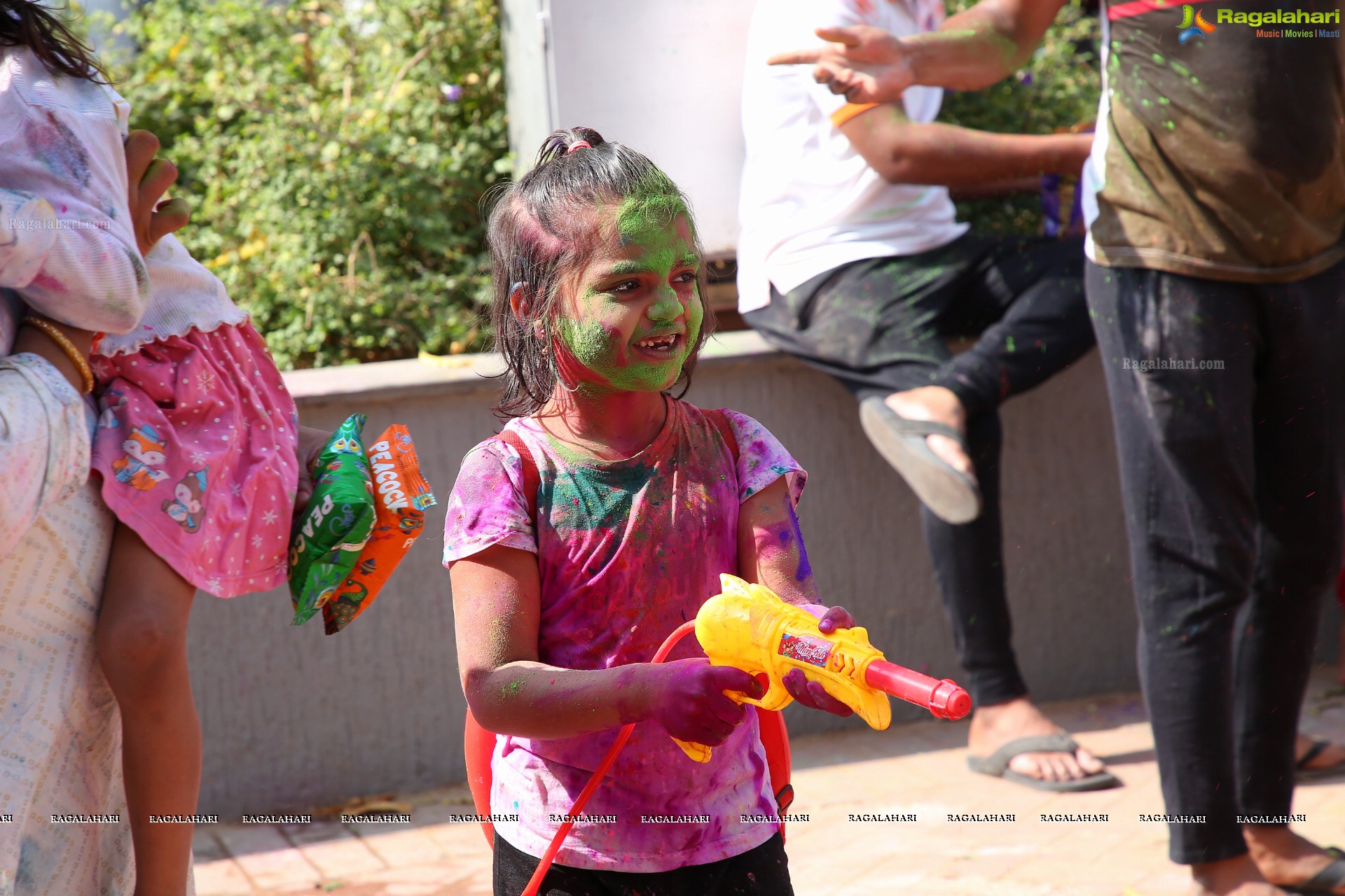 Holi Celebrations 2022 at Aparna Kanopy Tulip, Gundlapochampalli, Hyderabad