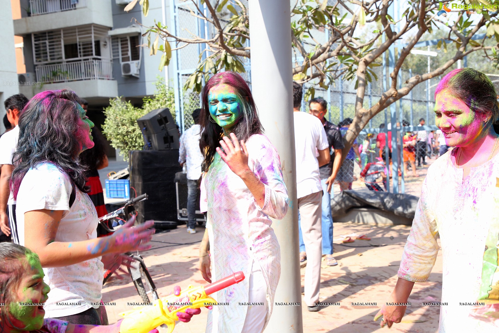 Holi Celebrations 2022 at Aparna Kanopy Tulip, Gundlapochampalli, Hyderabad