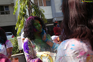 Holi Celebrations 2022 at Aparna Kanopy Tulip