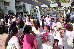 Holi Celebrations 2022 at Aparna Kanopy Tulip