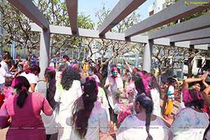 Holi Celebrations 2022 at Aparna Kanopy Tulip