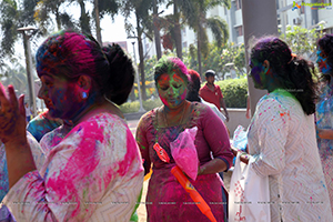 Holi Celebrations 2022 at Aparna Kanopy Tulip