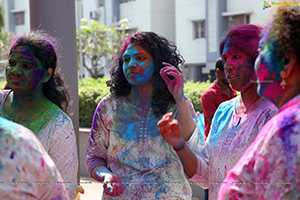 Holi Celebrations 2022 at Aparna Kanopy Tulip