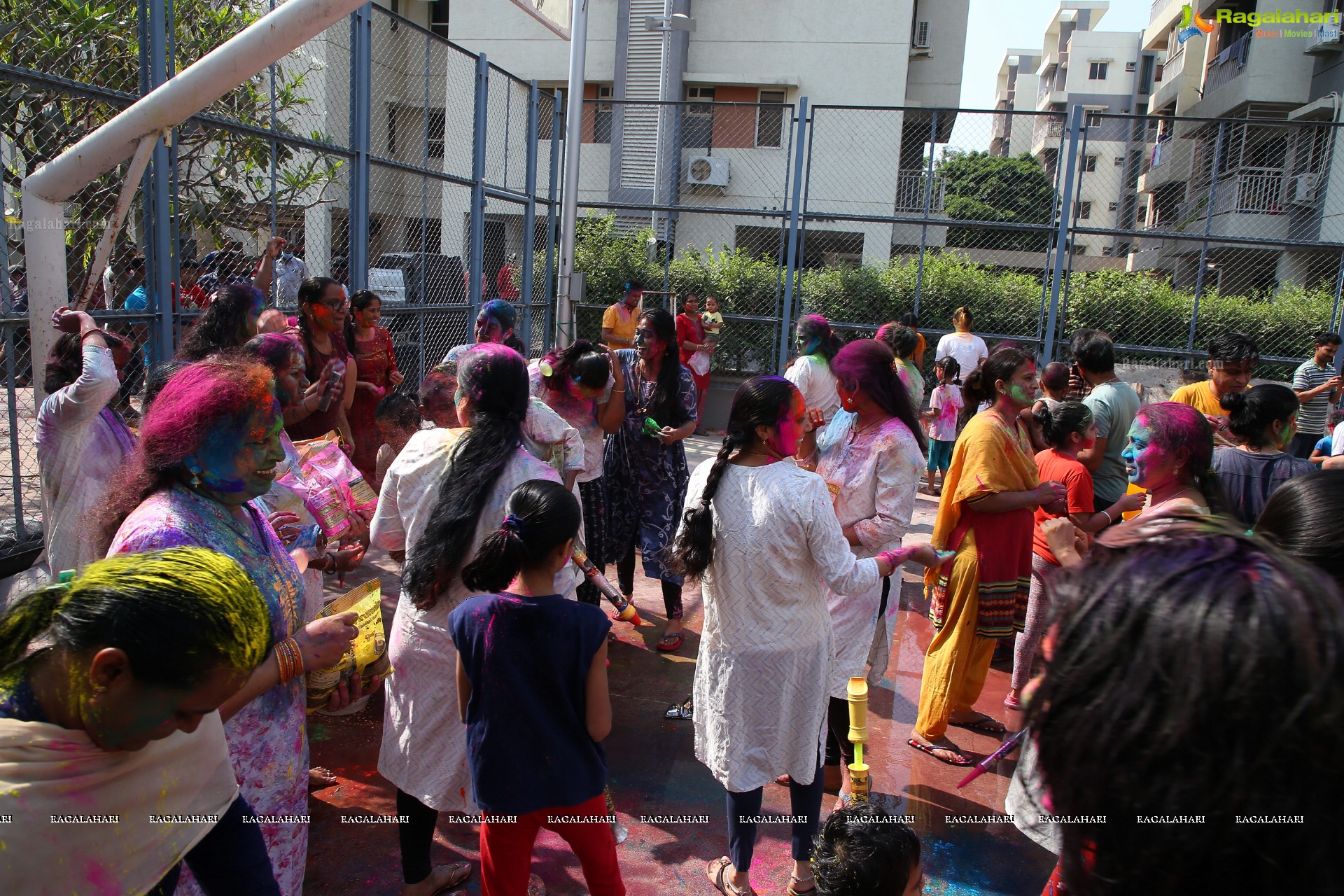 Holi Celebrations 2022 at Aparna Kanopy Tulip, Gundlapochampalli, Hyderabad