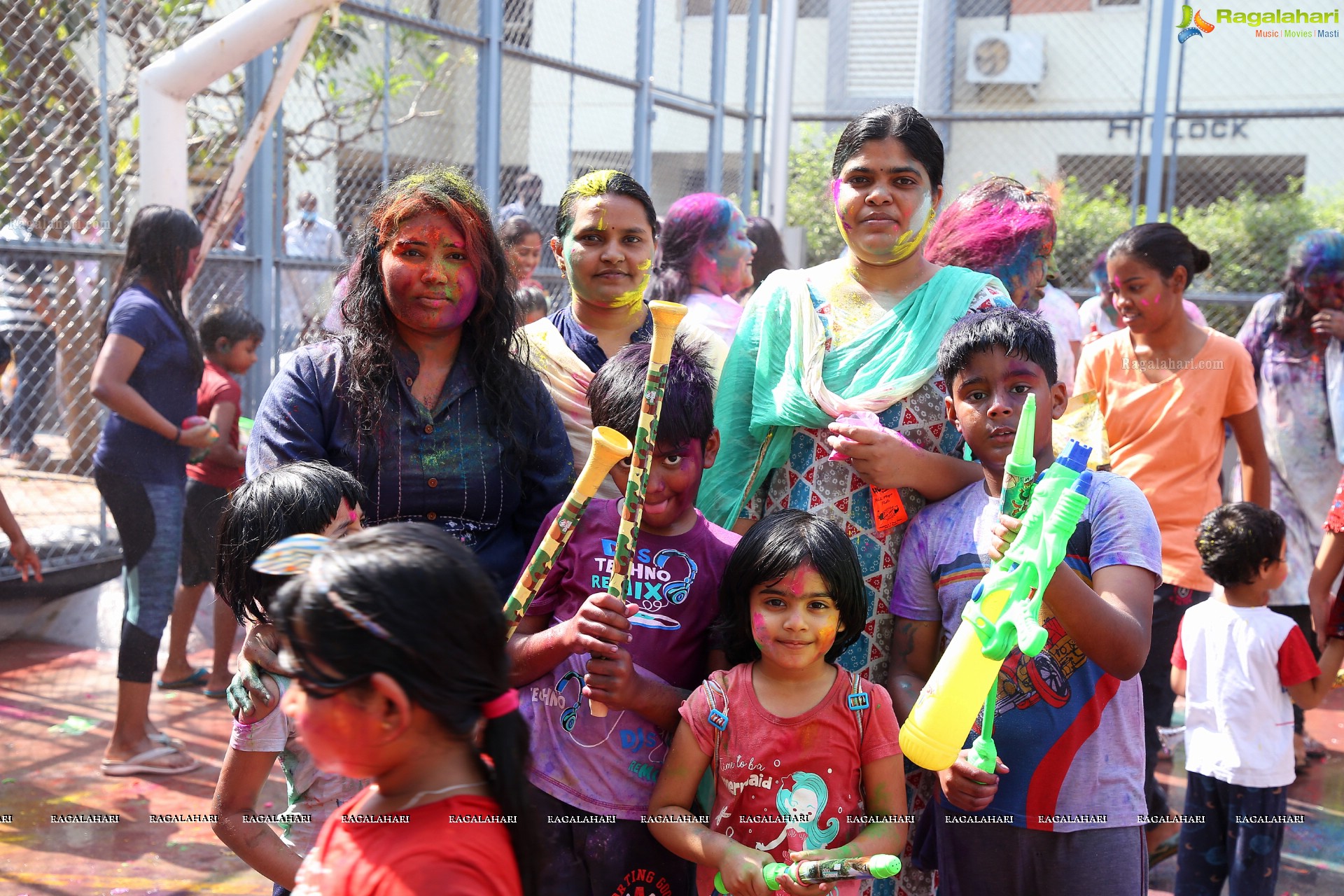 Holi Celebrations 2022 at Aparna Kanopy Tulip, Gundlapochampalli, Hyderabad