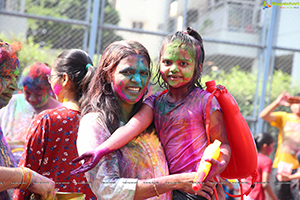 Holi Celebrations 2022 at Aparna Kanopy Tulip