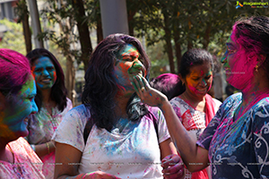 Holi Celebrations 2022 at Aparna Kanopy Tulip