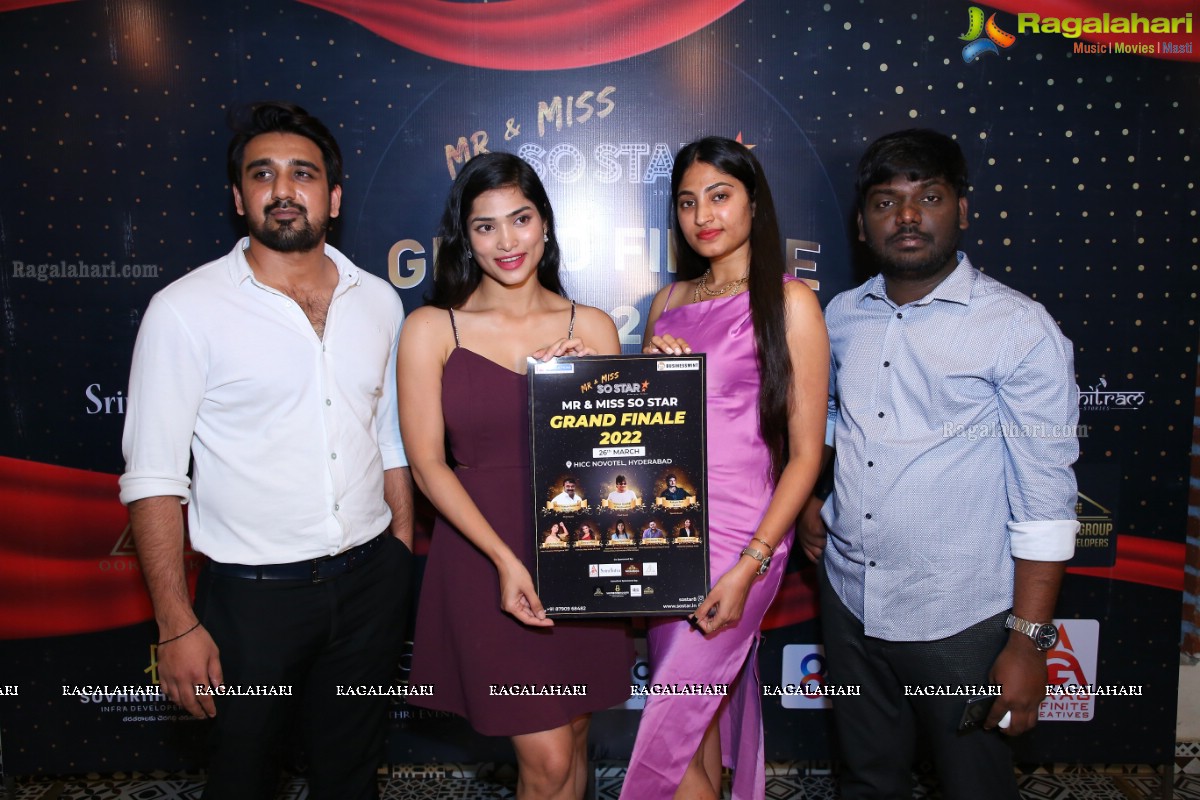 Mr & Miss So Star 2022 Grand Finale Poster Launch at HICC Novotel