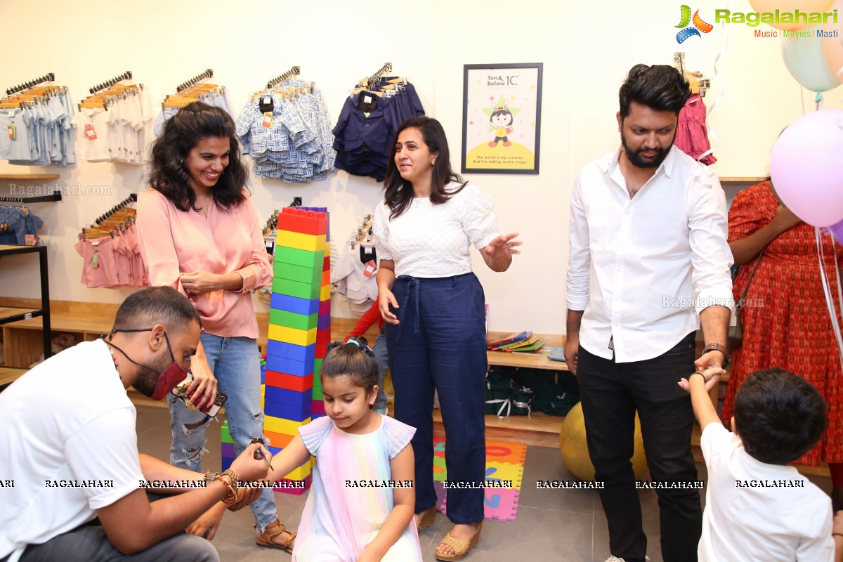 Ten & Below Exclusive Kids Store Launch at Banjara Hills