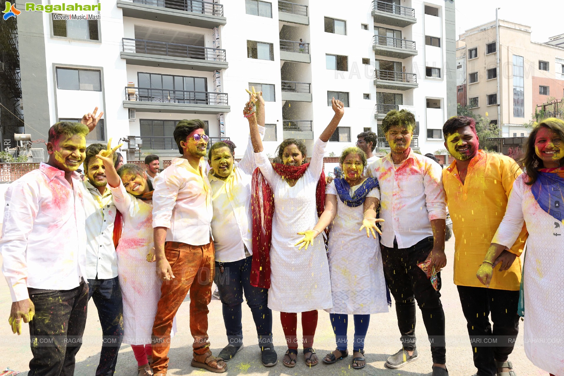 Country Club Holi celebrations 2023, Hyderabad