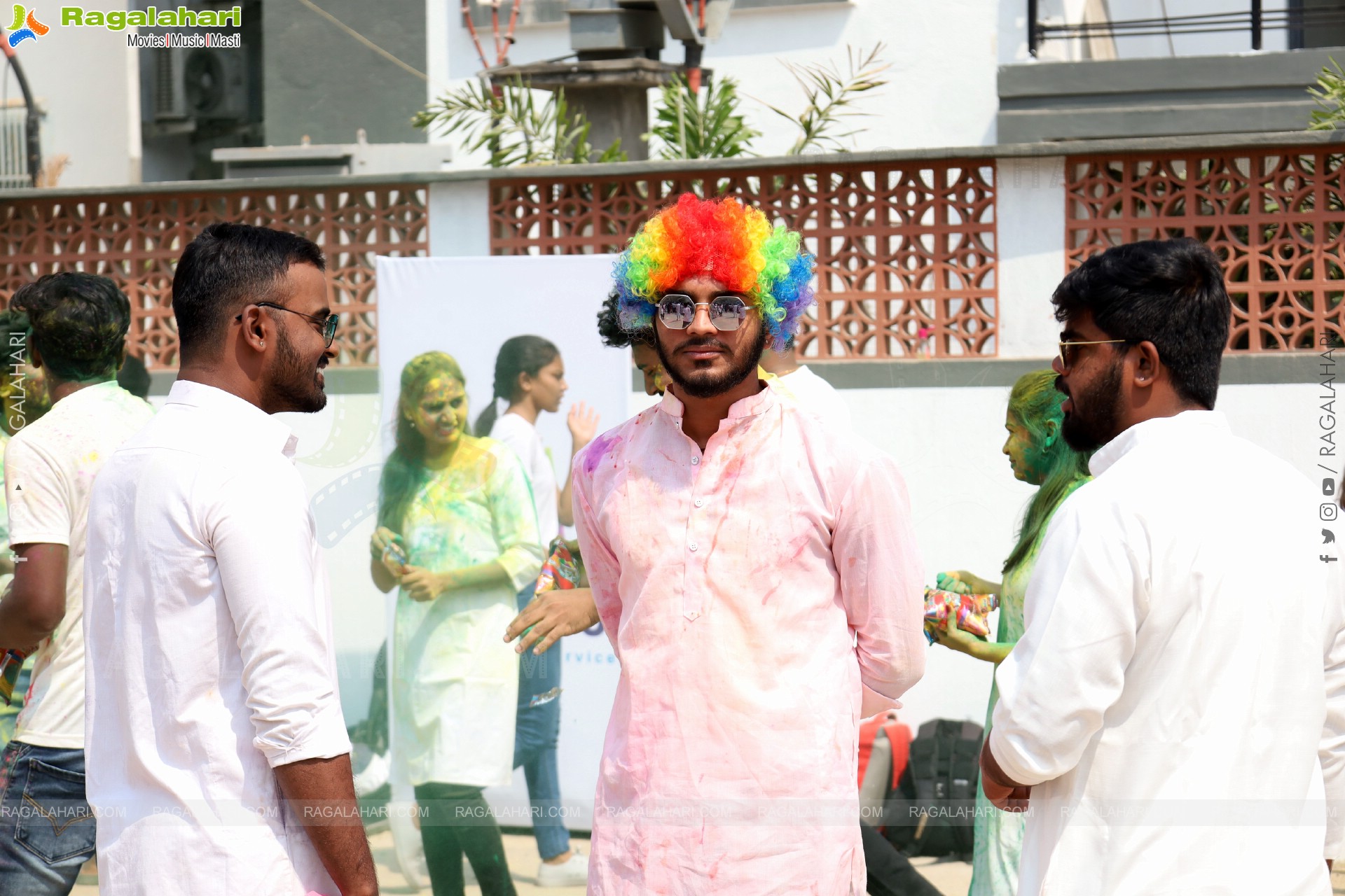 Country Club Holi celebrations 2023, Hyderabad