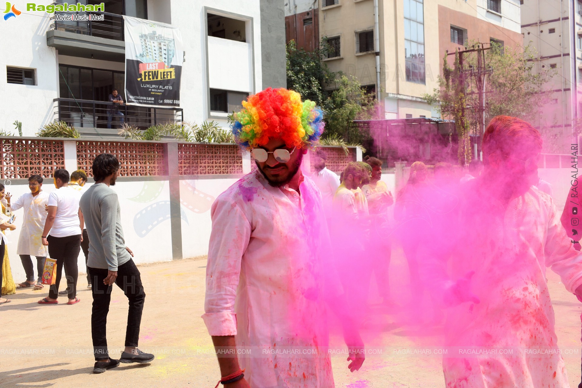 Country Club Holi celebrations 2023, Hyderabad